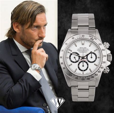 rolex daytona totti|rolex daytona valore.